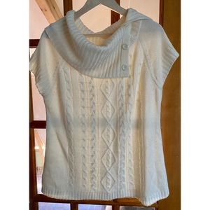 Womens Calvin Klein Short Sleeve Sweater